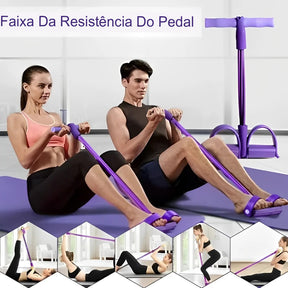 FLEXPEDAL PRO - Faixa de Alongamento com Pedais