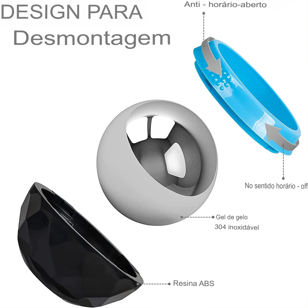 BOLA DE MASSAGEM X-FLOW - Conforto e Relaxamento