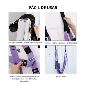 AIRZEN PRO - Sling de Yoga para Alongamento Suspenso