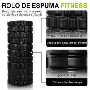 ZENROLLER - Solte a tensão, melhore a postura e alongue com mais controle