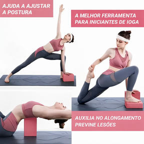 ZENBLOCK PRO - Bloco de Yoga para Apoio e Estabilidade