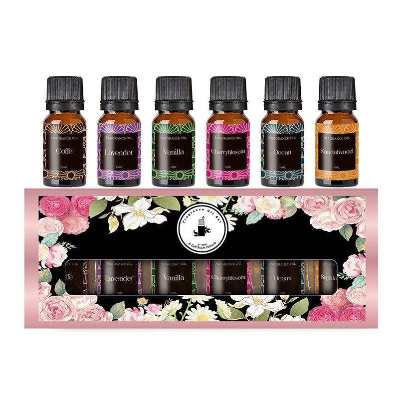 ZENAROMA PRO - Kit 6 Óleos Essenciais para Aromaterapia