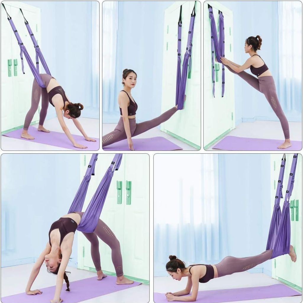 AIRZEN PRO - Sling de Yoga para Alongamento Suspenso